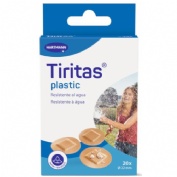 Tiritas plastic aposito adhesivo 20 unidades redondas 22 mm - aposito adhesivo