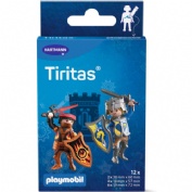 Tiritas playmobil aposito adhesivo boys 12 unidades 2 (40 mm x 60 mm) + 4 (16 mm x 57 mm) + 6 (19 mm
