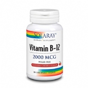 Solaray vitamina b12 2000mcg 90 caps