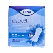 Absorbente incontinencia orina ligera tena discreet extra 20 unidades - tena discreet extra
