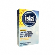 Isla medic acute  20 pastillas blandas sabor miel y citricos