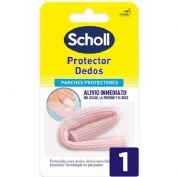 Parche protector dedos scholl tubo recort - scholl