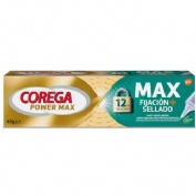 Corega max fijacion + sellado  1 envase 40 g sabor menta
