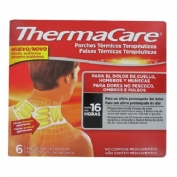 Thermacare parche termico cuello hombro muñeca  6 parches