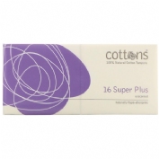 Cottons tampon super plus sin aplicador