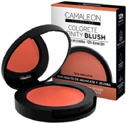 Camaleon cosmetics infinity blush colorete en crema  1 envase 4 g color melocoton