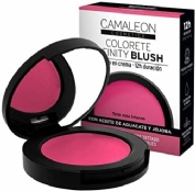 Camaleon cosmetics infinity blush colorete en crema  1 envase 4 g color frambuesa