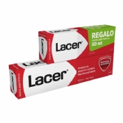 Lacer pasta dentifrica 125ml + regal pasta 50ml