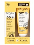 Patyka sun pack facial spf50 40 ml + corporal regal 100ml
