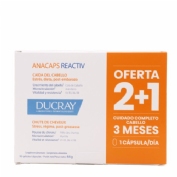 Anacaps reactiv cabello y uñas ducray 3 envases 30 capsulas - ducray