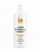 Interapothek leche hidratante corporal con avena y germen de trigo  1 envase 750 ml con dosificador