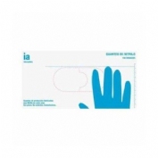 Guantes de nitrilo sin polvo interapothek 100 unidades talla m - interapothek