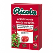 Ricola caramelos sin azucar  1 envase 50 g sabor arandano