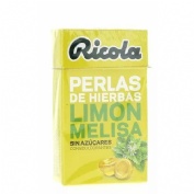 Ricola perlas sin azucar  1 envase 25 g sabor limon