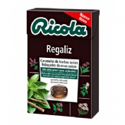 Ricola caramelos sin azucar  1 envase 50 g sabor regaliz