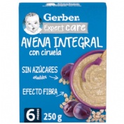 Gerber avena integral con ciruela  1 estuche 250 g