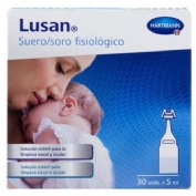 Lusan suero fisiologico nasal  30 monodosis 5 ml