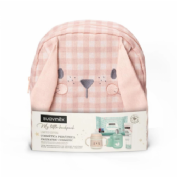 Suavinex baby my little backpack conejo  1 envase baby cologne 100 ml + pomada 1 tubo 50 ml + toalli