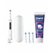 Cepillo dental electrico oral-b io5 laboratory 3 recambios + 1 funda + 1 pasta de dientes