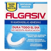Algasiv almohadillas adhesivas dentadura inferior  18 unidades