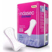 Compresa perdidas leves indasec discreet extra 20 unidades - indasec discreet