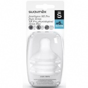 Tetina silicona fisiologica flujo l suavinex 2 unidades - suavinex
