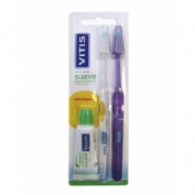 Cepillo dental adulto vitis suave duplo - vitis