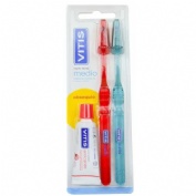 Cepillo dental adulto vitis medio duplo - vitis