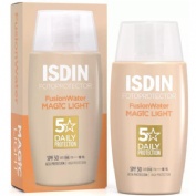 Isdin fotoprotector fusion water magic  1 frasco 50 ml color light