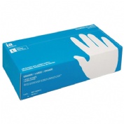 Interapothek guantes latex c/polvo 100ud talla l