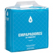Empapador de cama interapothek 20 unidades 90 cm x 60 cm