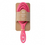 Cepillo desenredante biodegradable interapothek 1 unidad color rosa - interapothek