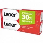 Lacer pasta dental 125 g duplo