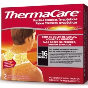Thermacare parche termico cuello hombro muñeca  2 parches