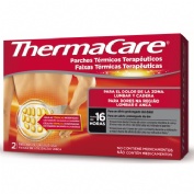 Thermacare parche termico zona lumbar cadera  2 parches