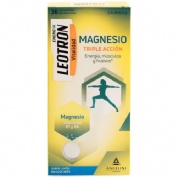 Leotron magnesio  36 comprimidos efervescentes sabor limon