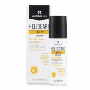 Heliocare 360Âº spf 50+ color gel oil-free protector solar 1 envase 50 ml color beige - protector so