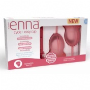 Copa menstrual enna cycle easy cup 1 unidad talla s (con aplicador) - enna cycle easy cup