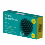 Asana garganta-voz saber miel-limon y eucalipto 20 pastillas