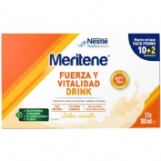 Meritene fuerza y vitalidad drink  12 botellas 180 ml sabor vainilla