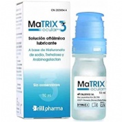 Matrix ocular 3 solucion oftalmica lubricante  1 envase 10 ml