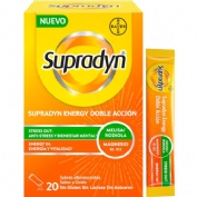 Supradyn energy doble accion 20 sobres efervescentes
