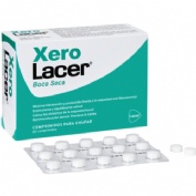 Xerolacer boca seca  60 comprimidos para chupar sabor citrico fresco