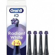 Cepillo dental electrico oral-b io radiant white recambio 4 unidades