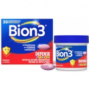 Bion 3 defense junior  30 comprimidos masticables sabor frambuesa
