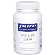 Pure encapsulations mineral 650a  60 capsulas